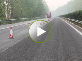 武黃高速公路橡膠瀝青開普封層施工工藝