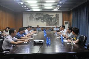 新鄉市市委書記張國偉蒞臨高遠公司開展調研